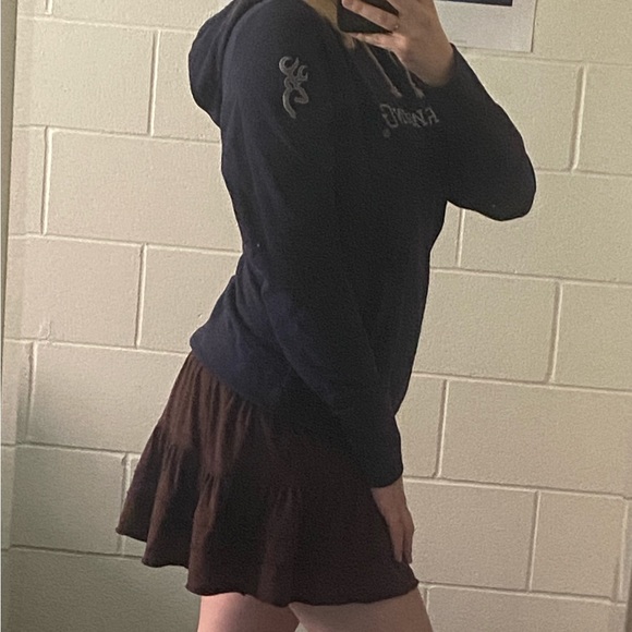 Dark navy Browning hoodie - Picture 2 of 9